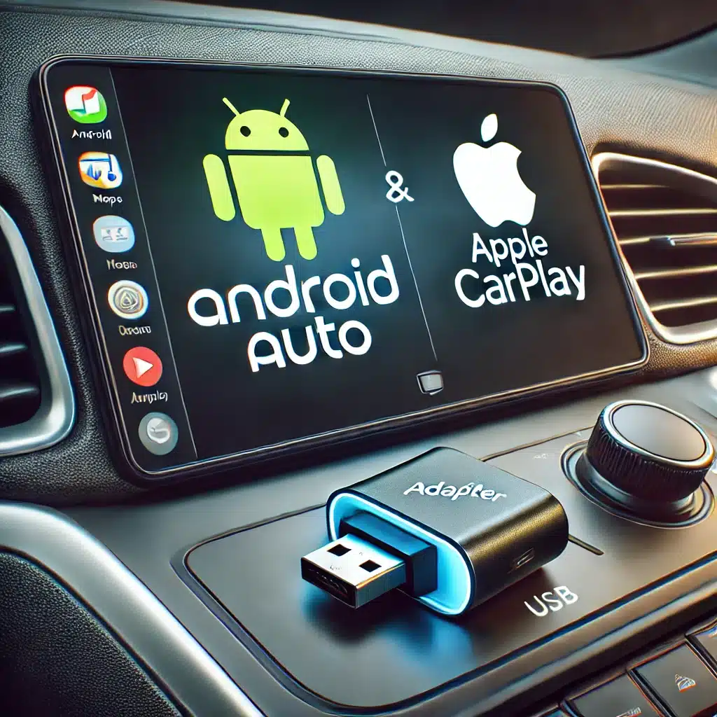 Wireless Android auto & Carplay adapter